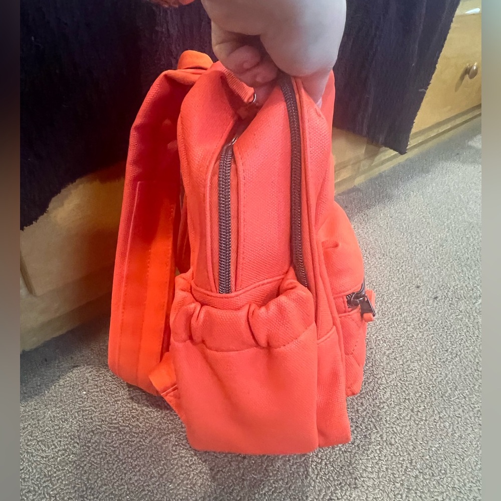 LUG Volley Mini Matte Luxe VL Backpack - Papaya NWT (with very minor defects) - Picture 4 of 15